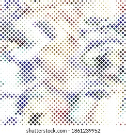 Grunge halftone colored dotted texture background. Spotted vector abstract overlay. Monochrome pattern for web design, advertisement banners, comic books, manga, posters, packaging. 