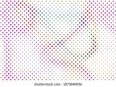 Grunge halftone colored dotted texture background. Spotted vector abstract overlay. Monochrome pattern for web design, advertisement banners, comic books, manga, posters, packaging. 
