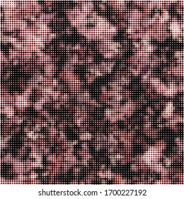Fondo de textura de color negro de medio tono. Superposición abstracta vectorial vista. Textura vintage. Patrón geométrico para el diseño web, publicidad, portadas, sitios web, afiches, cómics.