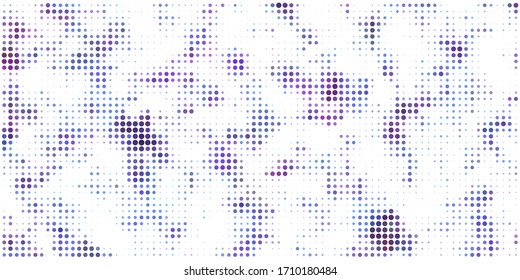 Grunge halftone colored dotted textured background. Spotted vector abstract overlay. Vintage texture. Geometry pattern for web design, advertisement, covers, web sites, posters, comic books.