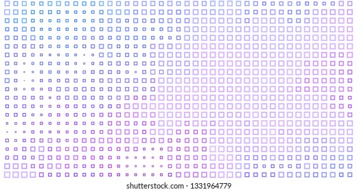 Grunge halftone colored texture background with rectangles. Spotted vector abstract overlay. Textured vintage backdrop. Geometry pattern for web design, covers, web sites, posters