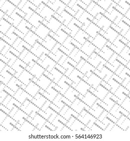 Grunge halftone dots. Abstract vector texture. Dotted background .