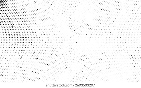 grunge halftone dots background, Abstract Halftone Dot Texture with Radial , black and white grunge dots background, abstract halftone background, Abstract black and white halftone dot pattern vector