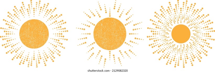 Grunge halftone dots in Circle Form . Spiral Vector Illustration .Textured round Logo . Design element . Abstract Geometric circular shapes .Rotating grunge radial line. Concentric circles
