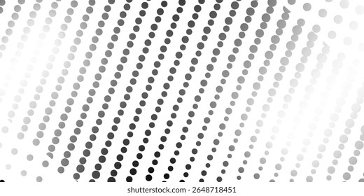 Grunge halftone dots gradient background. White and black sand wallpaper. simple modern doted art