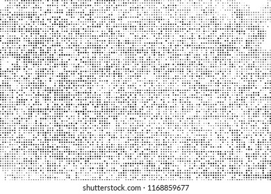 Grunge halftone dots pattern texture background.Black pixels. Modern dotted vector illustration. Abstract wavy lines. Points backdrop. Grungy spotted pattern