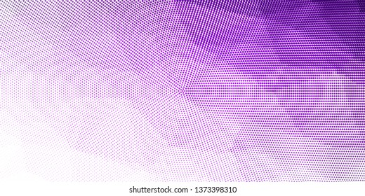Grunge halftone dots pattern texture background. Low poly design. Modern gradient monochrome dotted  vector illustration. Abstract wavy lines. Triangular polygon backdrop
