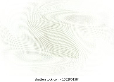 Grunge halftone dots pattern texture background. Low poly design. Modern gradient monochrome dotted vector illustration. Abstract wavy lines. Triangular polygon backdrop