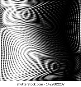 Grunge halftone dots pattern texture 
background. Modern dotted  illustration. Abstract curves. Points backdrop. Grungy spotted pattern. Monochrome template for web design, covers, web sites, banners
