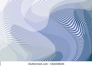 Grunge halftone dots pattern texture background. Low poly design. Modern gradient monochrome dotted vector illustration. Abstract wavy lines. Triangular polygon backdrop