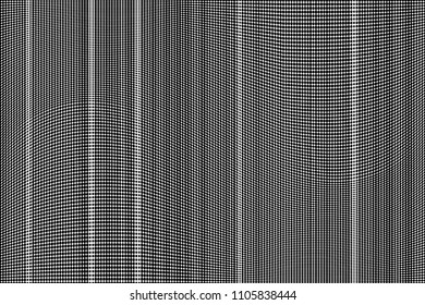Grunge halftone dots striped pattern, Modern dotted vector illustration. Abstract wavy lines. Points backdrop. Grungy spotted pattern