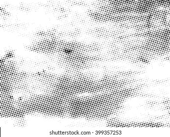 Grunge Halftone Dots Texture. - Shutterstock ID 399357253