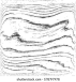 Grunge halftone dots texture background. Spotted vector Abstract Texture