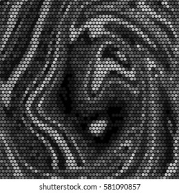 Grunge halftone dots texture background. Spotted vector Abstract Texture