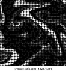 Grunge halftone dots texture background. Spotted vector Abstract Texture