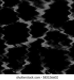 Grunge halftone dots texture background. Spotted vector Abstract Texture