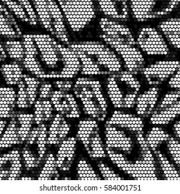 Grunge halftone dots texture background. Spotted vector Abstract Texture