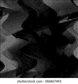 Grunge halftone dots texture background. Spotted vector Abstract Texture