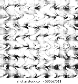 Grunge halftone dots texture background. Spotted vector Abstract Texture