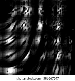 Grunge halftone dots texture background. Spotted vector Abstract Texture