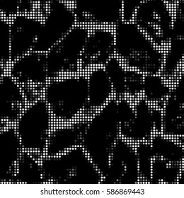 Grunge halftone dots texture background. Spotted vector Abstract Texture