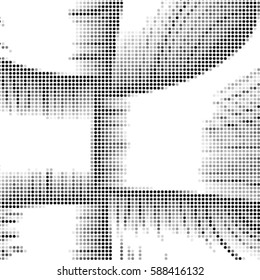 Grunge halftone dots texture background. Spotted vector Abstract Texture
