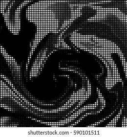 Grunge halftone dots texture background. Spotted vector Abstract Texture