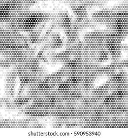 Grunge halftone dots texture background. Spotted vector Abstract Texture