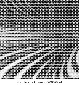 Grunge halftone dots texture background. Spotted vector Abstract ray Texture