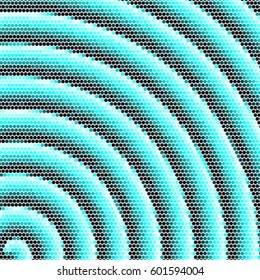Grunge halftone dots texture background. Spotted vector Abstract blue colorful Texture