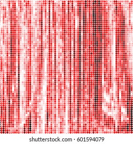 Grunge halftone dots texture background. Spotted vector Abstract red colorful Texture