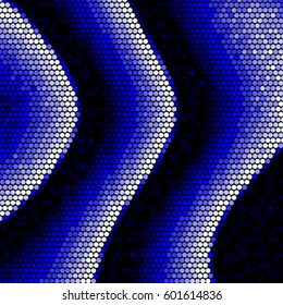 Grunge halftone dots texture background. Spotted vector Abstract blue colorful Texture