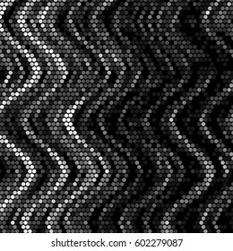 Grunge halftone dots texture background. Spotted vector Abstract wave Texture