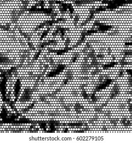 Grunge halftone dots texture background. Spotted vector Abstract Texture