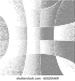 Grunge halftone dots texture background. Spotted vector Abstract Texture