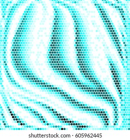 Grunge halftone dots texture background. Spotted vector Abstract blue colorful Texture