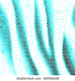 Grunge halftone dots texture background. Spotted vector Abstract blue colorful Texture