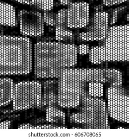 Grunge halftone dots texture background. Spotted vector Abstract Texture