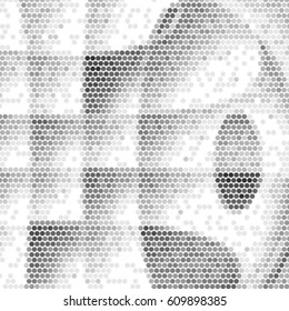 Grunge halftone dots texture background. Spotted vector Abstract Texture