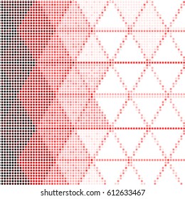 Grunge halftone dots texture background. Spotted vector Abstract colorful Texture
