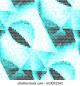 Grunge halftone dots texture background. Spotted vector Abstract colorful Texture