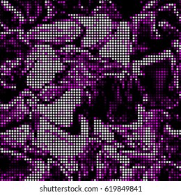 Grunge halftone dots texture background. Spotted vector Abstract colorful Texture
