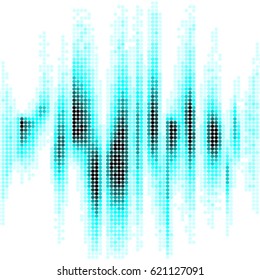 Grunge halftone dots texture background. Spotted vector Abstract colorful Texture