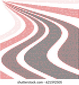 Grunge halftone dots texture background. Spotted vector Abstract colorful Texture