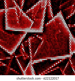 Grunge halftone dots texture background. Spotted vector Abstract colorful Texture