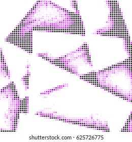 Grunge halftone dots texture background. Spotted vector Abstract colorful Texture