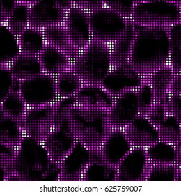 Grunge halftone dots texture background. Spotted vector Abstract colorful Texture