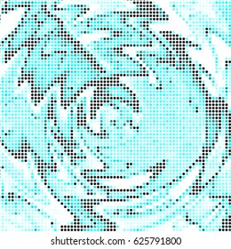 Grunge halftone dots texture background. Spotted vector Abstract colorful Texture