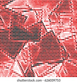 Grunge halftone dots texture background. Spotted vector Abstract colorful Texture