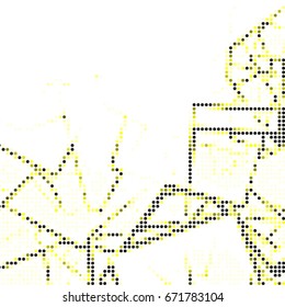 Grunge halftone dots texture background. Spotted vector Abstract colorful Texture